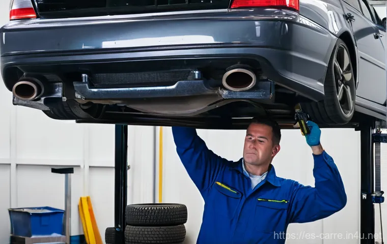 자동차정비 실무에서 사용하는 장비 - **Diagnostic Brain of the Workshop**
    A focused, professional male or female mechanic, aged 30-45...